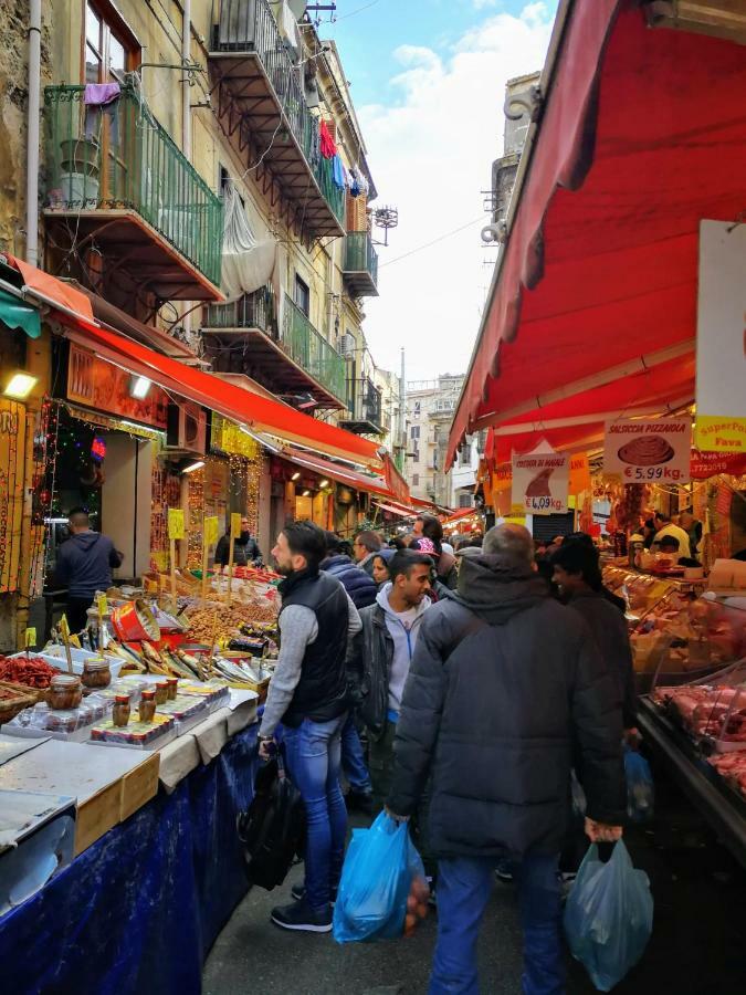 Stranizza D'Amuri Al Capo Vero Cuore Di Palermo, Self Check In Vedi Anche Atoca1 Eksteriør bilde